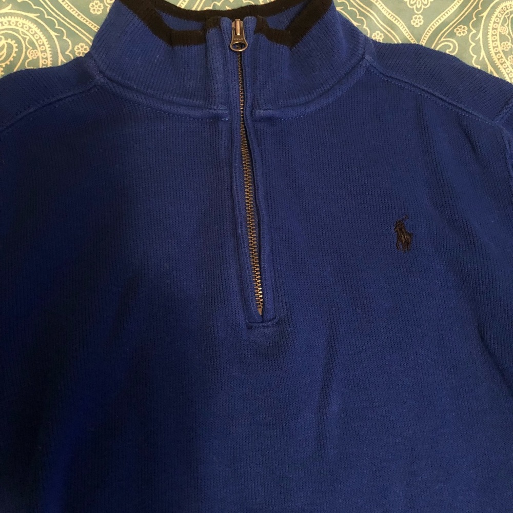 Blue and Navy blue Polo by Ralph Lauren Sweater